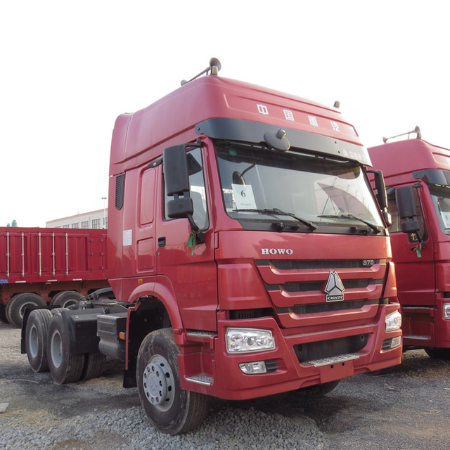 Camions tracteurs utilis&eacute;s 375HP de Sinotruk Howo Prime Mover 6X4